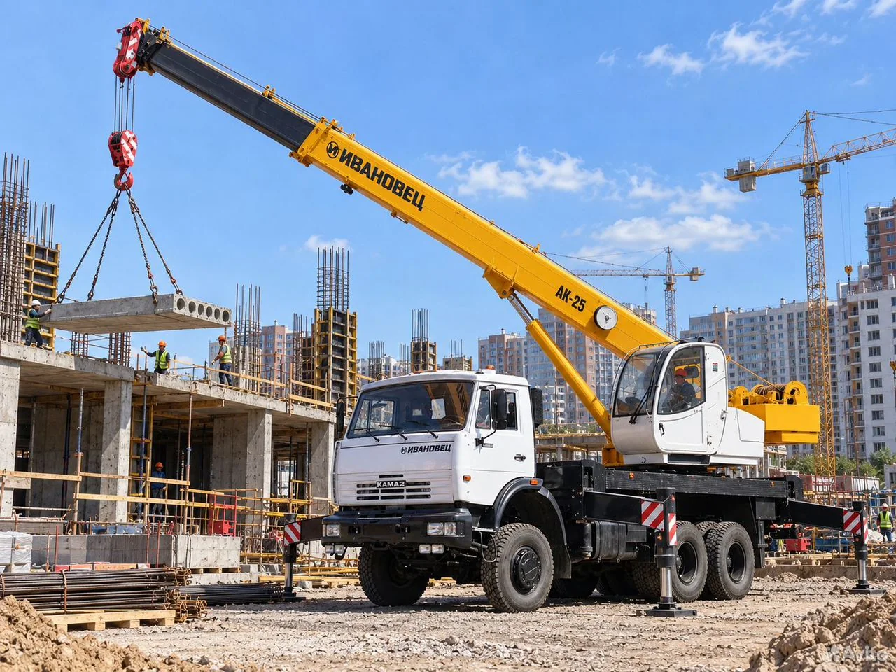Автокран Ивановец 25 т